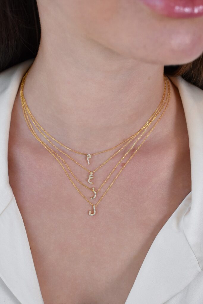 Luca Initial Necklace 